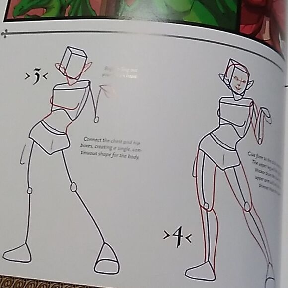 DragonArt Fantasy Characters how to draw fantastic beings guidebook paperback - Picture 9 of 16